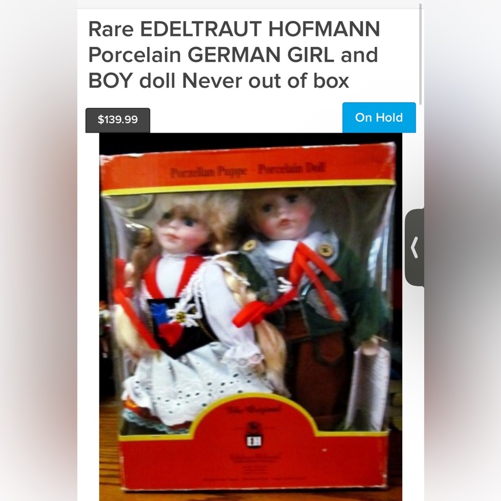 Porcelain Doll Set